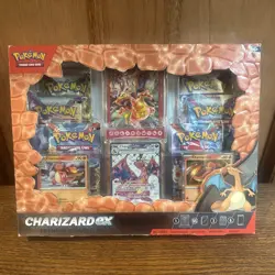 Pokemon TCG: Charizard ex Premium Collection Box - 6 Packs 820650873232 - Image 1