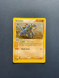 (LP+) Armaldo EX Sandstorm 1/100 Holo Holo Rare Pokemon TCG - Image 1