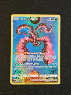 Pokemon Galarian Moltres SWSH284 Sword and Shield Black Star Promo Card - Image 1