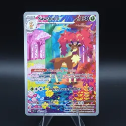 Sawsbuck - 166/162 Illustration Rare (Temporal Forces) LP - Pokemon TCG - Image 1