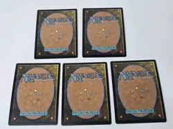 Set Of 5 Pizza Lands Foil MTG Teenage Mutant Ninja Turtles Magic The Gathering - Image 2