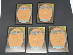 Set Of 5 Pizza Lands Foil MTG Teenage Mutant Ninja Turtles Magic The Gathering - Image 4