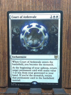 MTG👍 Court of Ardenvale WILDS OF ELDRAINE RARE 21 - Near Mint Pack Fresh❤ - Image 3