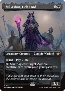 Zul Ashur, Lich Lord (Borderless) [FDN - 326] - Image 1