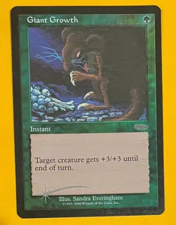 MTG GIANT GROWTH (Foil) FNM (OldManMTG 013-285) - Image 1
