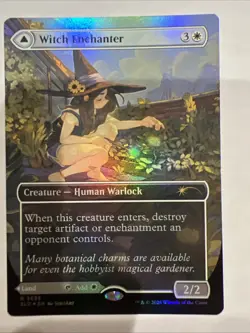 Witch Enchanter / Witch-Blessed Meadow 2655 Foil Secret Lair Witch's Familiar - Image 1