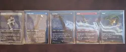 x5- Ravnica: Clue Edition Equipment (borderless - 1/each FULL SET) - NM MTG - Image 1