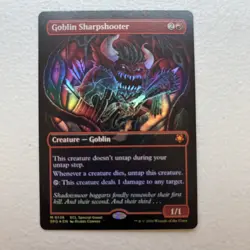 Goblin Sharpshooter (Borderless) 136 Special Guests Magic: The Gathering Foil NM - Image 1