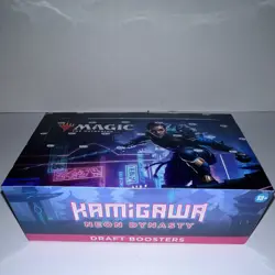 Wizards of the Coast MTG Kamigawa Neon Dynasty Draft Booster Box 1 Box EN 2022 - Image 1