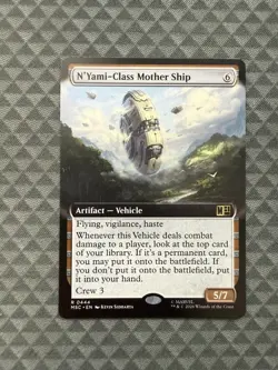 MTG N’Yami-Class Mother Ship #0444 Ext. R Commander: Marvel Super Heroes (MSC) - Image 1