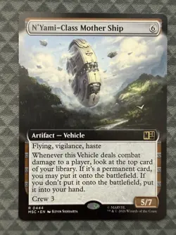 MTG N’Yami-Class Mother Ship #0444 Ext. R Commander: Marvel Super Heroes (MSC) - Image 3