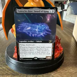 Damocles Base, Sword of Kang (Extended Art) Marvel MTG 347 Near mint ship fast - Image 1