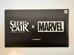 Magic: The Gathering Secret Lair x Marvel's Deadpool NON-FOIL Edition - SEALED - Image 1