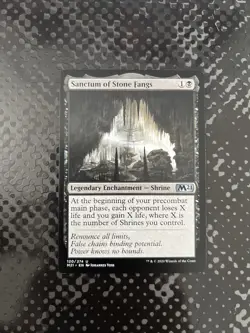 MTG Sanctum of Stone Fangs Core Set 2021 NM Regular Uncommon - Image 1