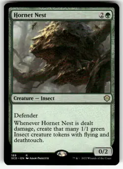 HORNET NEST #189 MTG STARTER COMMANDER DECKS RARE - Image 1