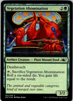 Magic | UNF | Vegetation Abomination | 160 | Foil | NM - Image 1