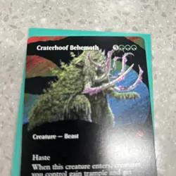 Craterhoof Behemoth (Borderless) M Tarkir: Dragonstorm 346 NM - Image 2