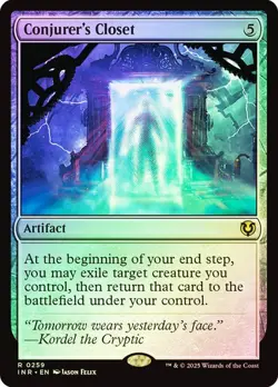 Magic The Gathering MTG CONJURER'S CLOSET FOIL Innistrad Remastered NM Near Mint - Image 1