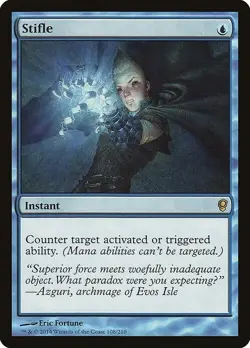 Magic The Gathering MTG STIFLE Conspiracy NM Near Mint - Image 1