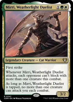 Mirri, Weatherlight Duelist [CMM - 347] NM - Image 1