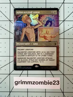 Super-Soldier Serum (Borderless) Marvel Super Heroes Foil - Image 1