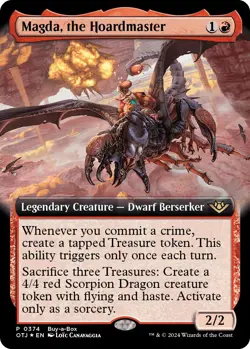 Magda, the Hoardmaster (Extended Art) [BABP - 374] NM Foil - Image 1