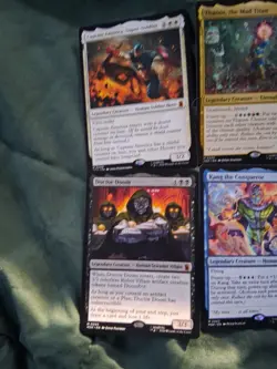 MTG Marvel Super Heroes Mythic Lot Of 4 - Image 2