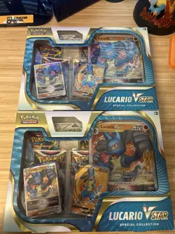 Pokemon Collection Lot of 2, Sword & Shield Lucario VStar Special collection box - Image 1