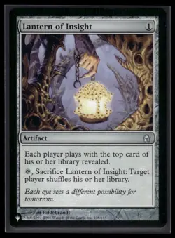Lantern of Insight U The List Reprints 135 NM - Image 1