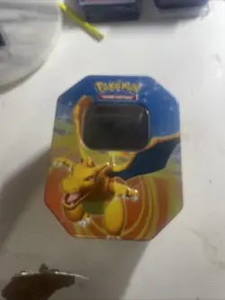 Pokemon TCG 2009 Empty Tin Charizard Empty Tin Only - Image 1