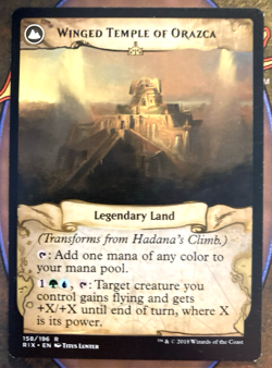 MTG Hadana's Climb - Rivals of Ixalan #158 NM Rare - Magic: The Gathering - Image 2