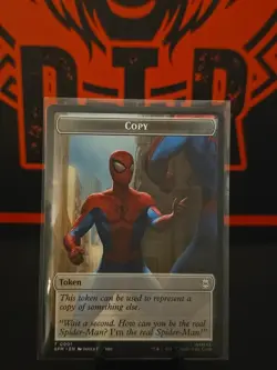 Copy 1 / Human Citizen 4 - Token - SPM - NM - MTG Magic the Gathering - Image 1