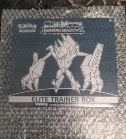 Pokemon Sun and Moon Burning Shadows Elite Trainer Box NEW 820650802416 - Image 1