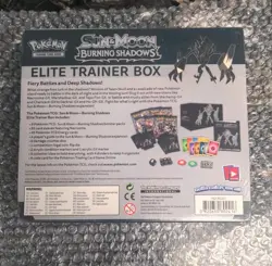 Pokemon Sun and Moon Burning Shadows Elite Trainer Box NEW 820650802416 - Image 2