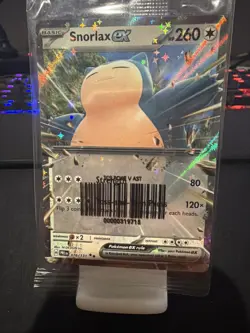 Sealed| MINT |Snorlax EX | Star Holo | 076/131 | Pokemon TCG - Image 1