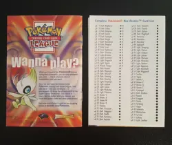 Pokemon Neo Destiny Card List Advanced Rulebook Versions 6 libretto regole carte - Image 2