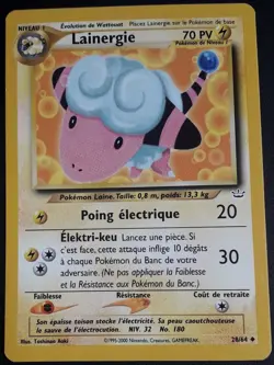 Carte Pokemon Lainergie 28/64 - Neo Revelation Wizards (fr) - Image 1
