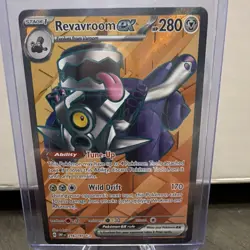 POKEMON TCG SV03 Obsidian Flames Revavroom ex Ultra Rare Holo #216/197 - Image 1