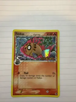 Pokemon Feebas 49/101 Delta Species Dragon Frontiers STAMPED Reverse Holo NM - Image 1