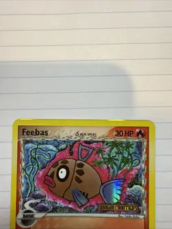 Pokemon Feebas 49/101 Delta Species Dragon Frontiers STAMPED Reverse Holo NM - Image 3