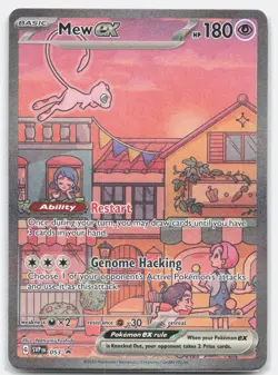 Mew ex 053 Holo Promo Scarlet & Violet Promo Pokemon Holo Near Mint - Image 1