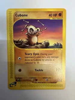 Cubone 72/147 - Pokemon Aquapolis - E-Reader - NM Pack Fresh - Image 1