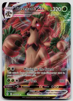 Trevenant VMAX 014/203 Evolving Skies Pokemon NM - Image 1