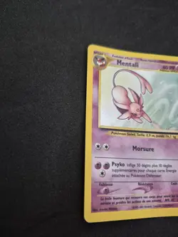 Pokemon Mentali 1/75 Holo Edition Wizard Fr Ex Rare Base Neo Discovery TBE FR - Image 2
