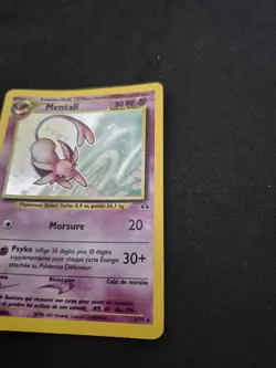 Pokemon Mentali 1/75 Holo Edition Wizard Fr Ex Rare Base Neo Discovery TBE FR - Image 3