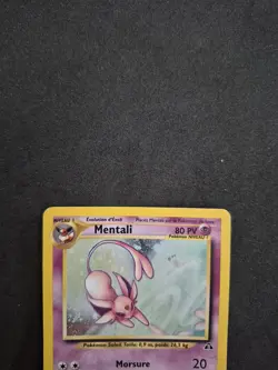 Pokemon Mentali 1/75 Holo Edition Wizard Fr Ex Rare Base Neo Discovery TBE FR - Image 4