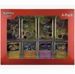 Pokemon TCG: Scarlet & Violet 151 Mini Tin 4-Pack - Sam’s Club New/Sealed - Image 1