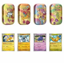 Pokemon TCG: Scarlet & Violet 151 Mini Tin 4-Pack - Sam’s Club New/Sealed - Image 2
