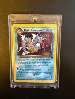 2000 POKEMON PRERELEASE DARK GYARADOS. Team Rocket 8/82 Holographic - Image 1