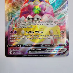 Pokemon Holo Rare VMAX Champions Path Alcremie VMAX Holo Rare Full Art 023/073 - Image 4
